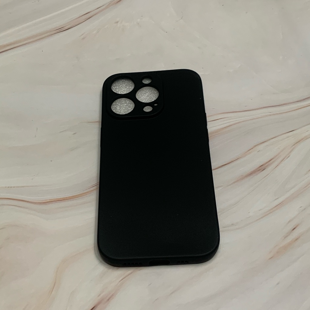 Iphone 14 Pro Solid Black Case